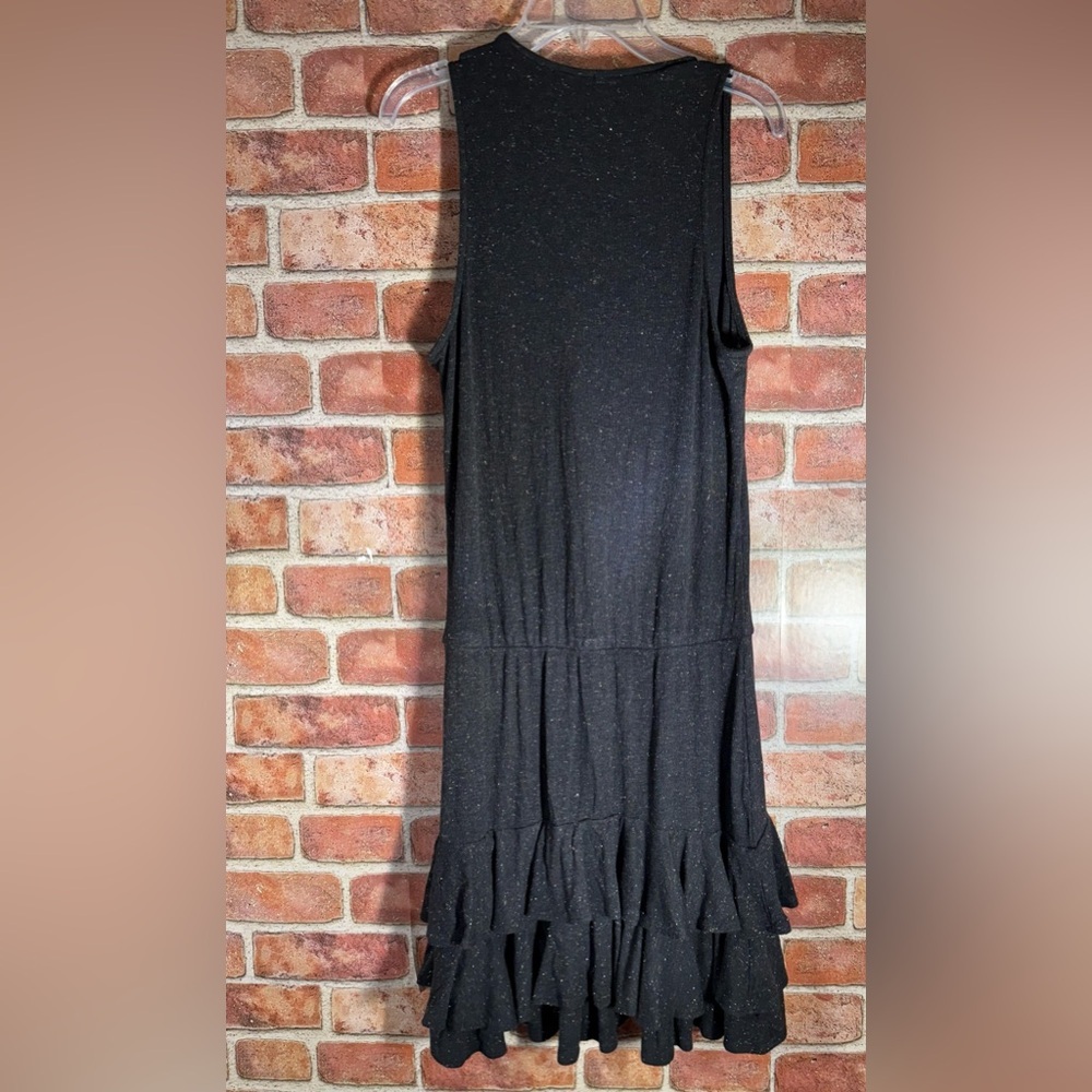 Chelsea Sky black jersey dress size L - Picture 2 of 8